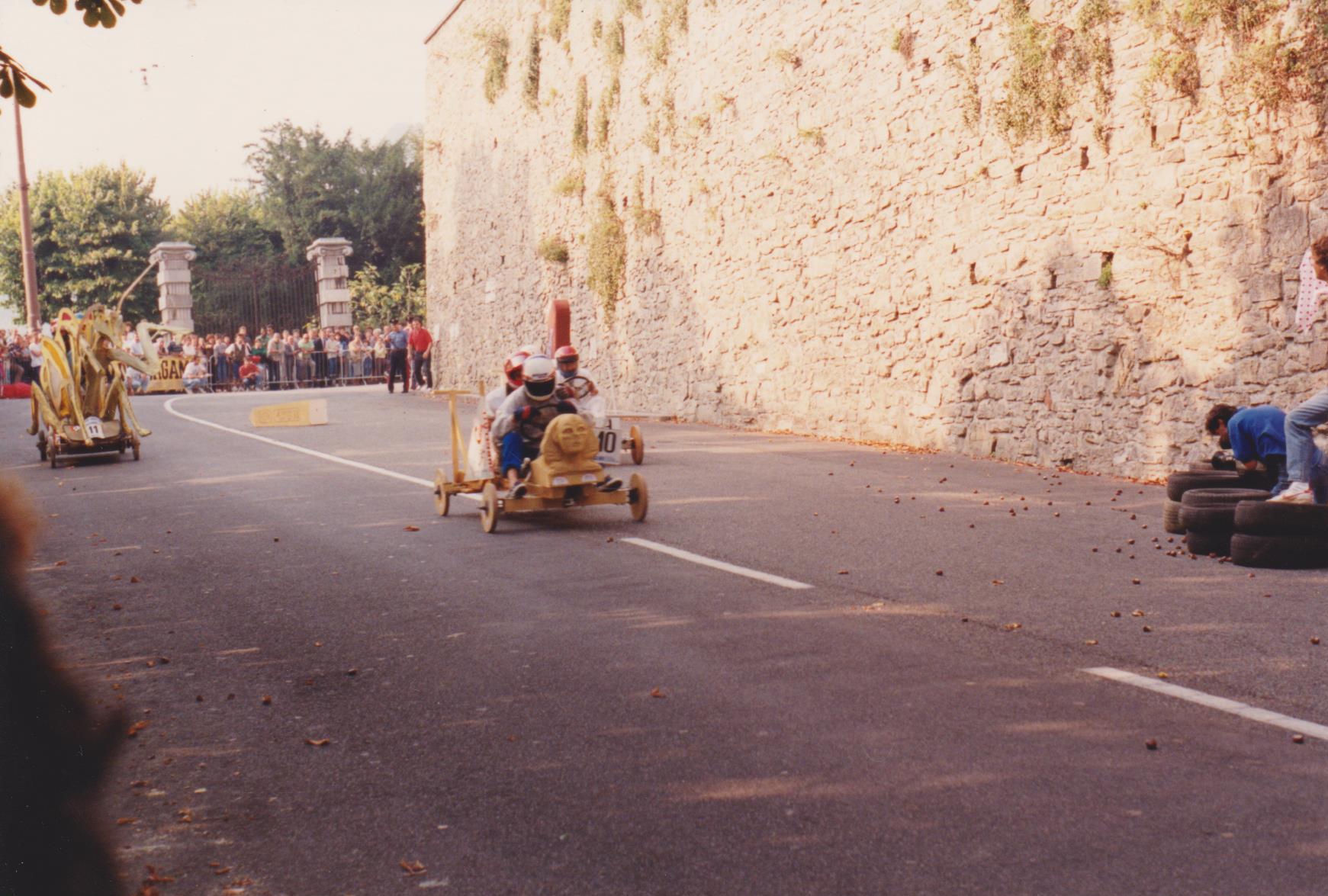 discesa di bergamo con macchina