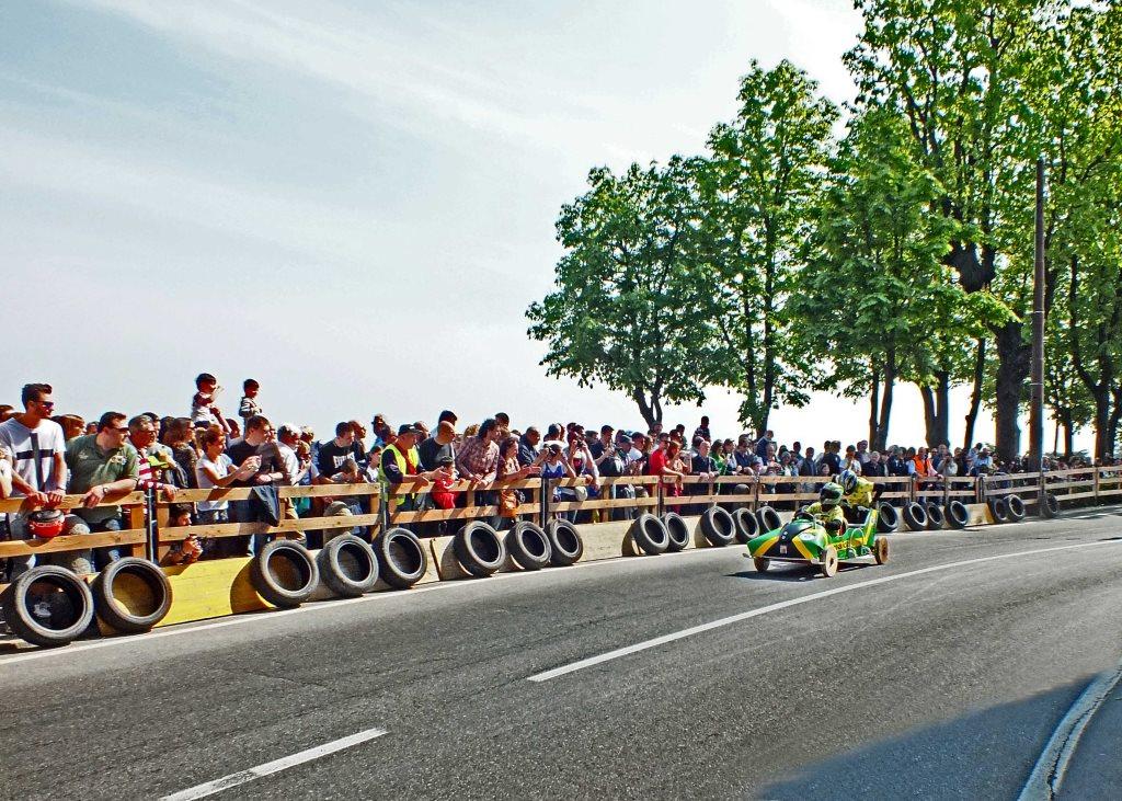 discesa di bergamo con macchina